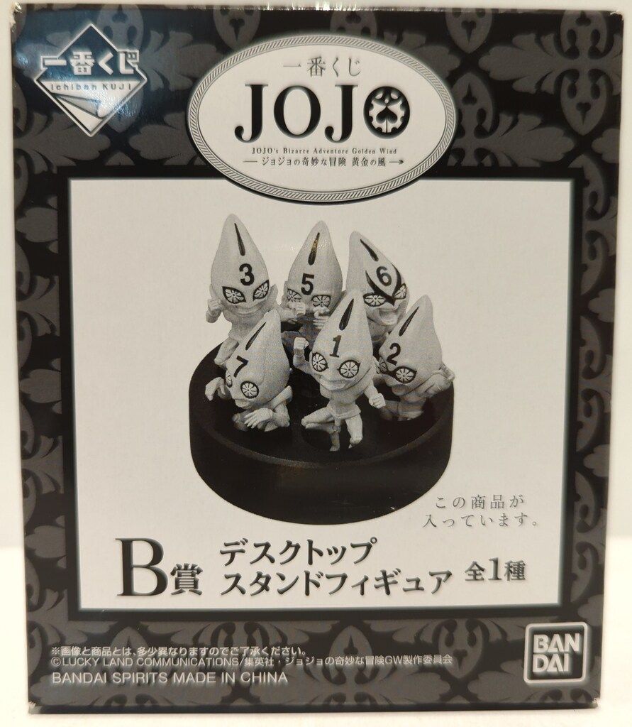 BANDAI SPIRITS 一番くじ ジョジョの奇妙な冒険 黄金の風 B賞デスクトップスタンドフィギュア