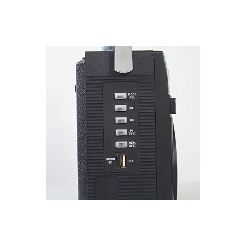 ワイドFM対応 LEDレベルメーター採用