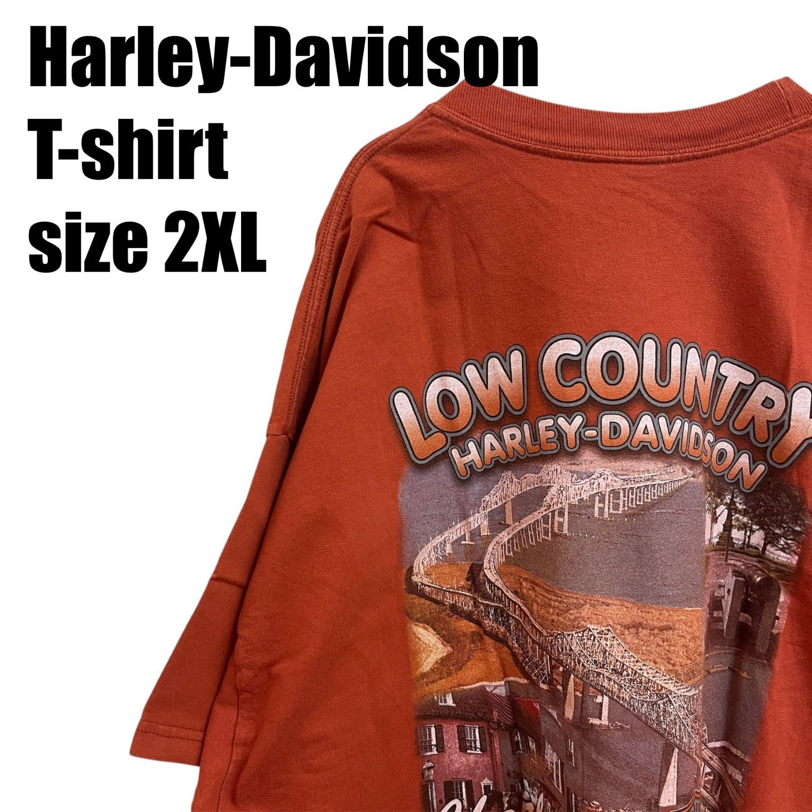 激レア】Harley-Davidson ハーレーダビッドソン Tシャツ ロー