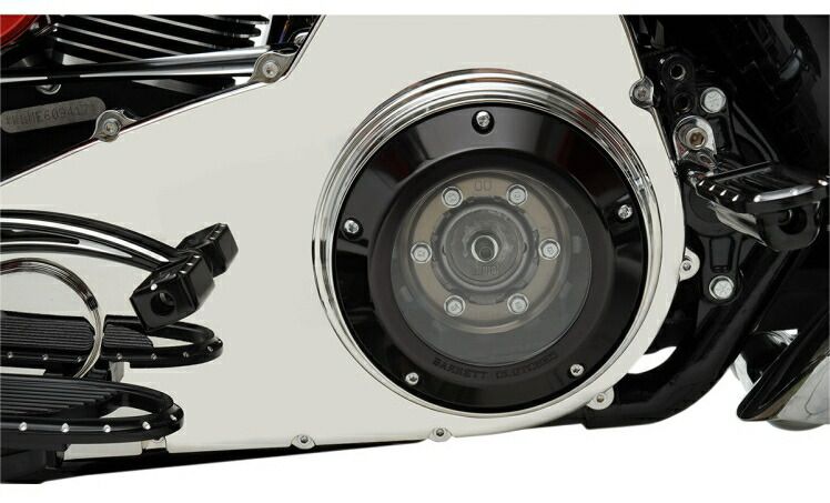 SCORPIONシリーズ クリア ダービーカバー 1999〜06年ビッグツイン|クローム USTAUSTRALIA_COM_AU