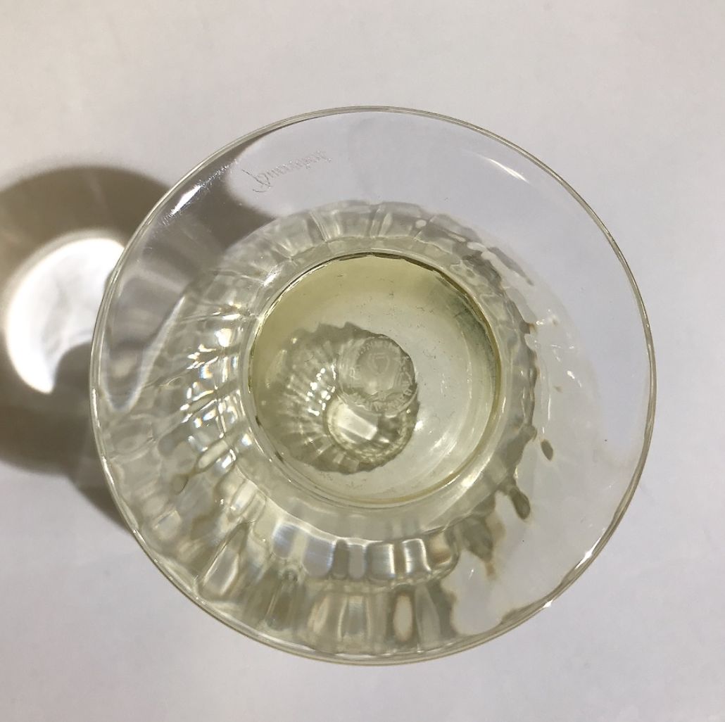 Baccarat バカラ フラワーベース 花瓶 アクアレーユ イエロー - メルカリ