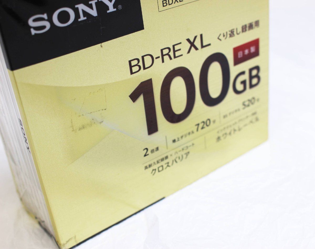SONY BD-RE XL くり返し録画用ブルーレイディスク 100GB 10パック