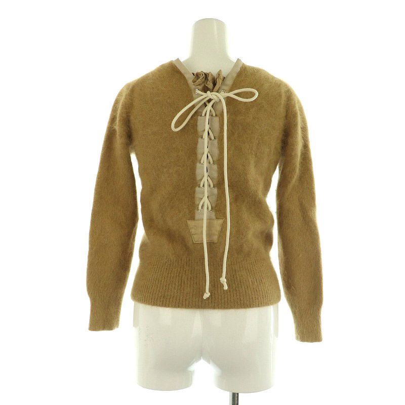 【美品】sacai luck サカイラック Jacquard Knit 極美品】sacai luck サカイラック ニット/セーター グレー M