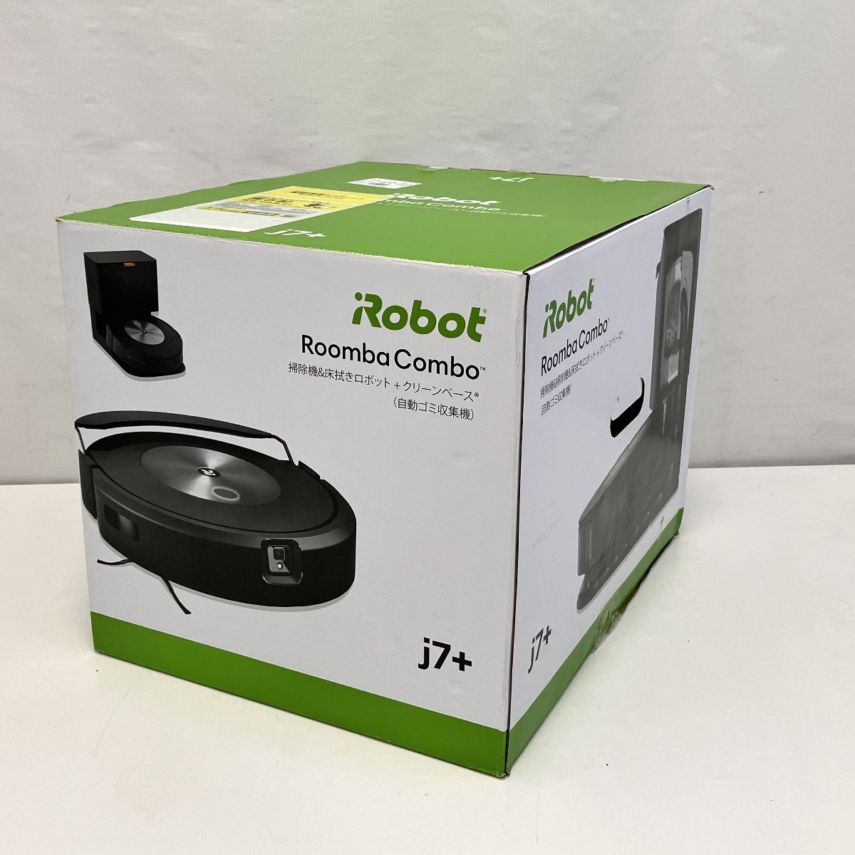 ロボット掃除機 本体 ブラック Roombaj7+ ADG-N1 iRobot RCA-Y1 ADG-N1 Roomba Combo J7+ ロボット掃除機 アイ