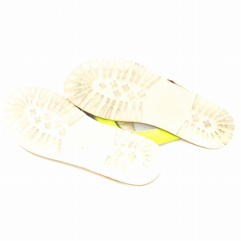 ディースクエアード DSQUARED2 トングサンダル フラット レザー