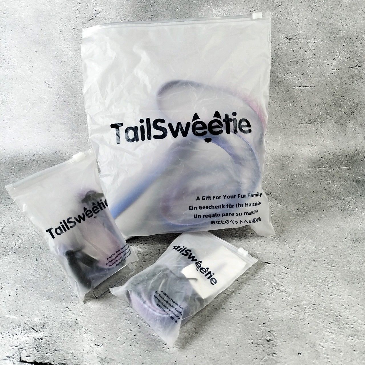 【3点セット!】TailSweetie 犬 【リード・首輪×2 　3点セット】小型犬 犬用 りーど グラデーション ロングリード 1.5M  高密度ナイロン製 パッド入りハンドル 可愛い ファッション 訓練 ジョギング 【紫 サイズM】（2306052484） - メルカリShops