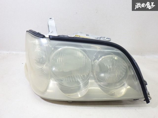 ステー破損なし!!トヨタ 純正 クラウン 17 JZS171 アスリート HIDヘッドライト ヘッドランプ KOITO 100-76942 刻印D 即納 棚