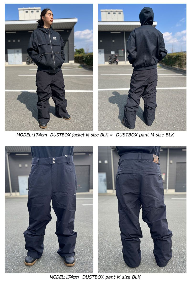 23-24 VOLCOM/ボルコム VLCMK×DUSTBOX pant メンズ レディース 防水パンツ スノーボードウェア スノーウェアー 2024 型落ち