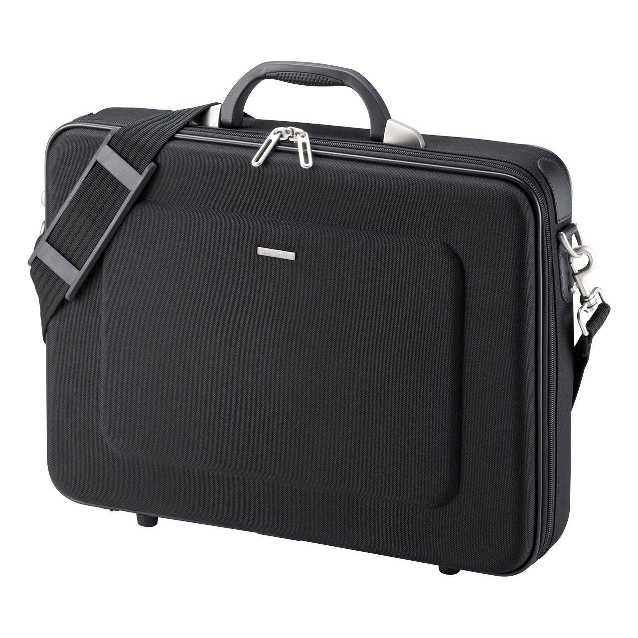 【特価商品】撥水加工 鍵付き 耐衝撃 15.6インチワイド対応 セミハードPCケース BAG-EVA6BKN サンワサプライ