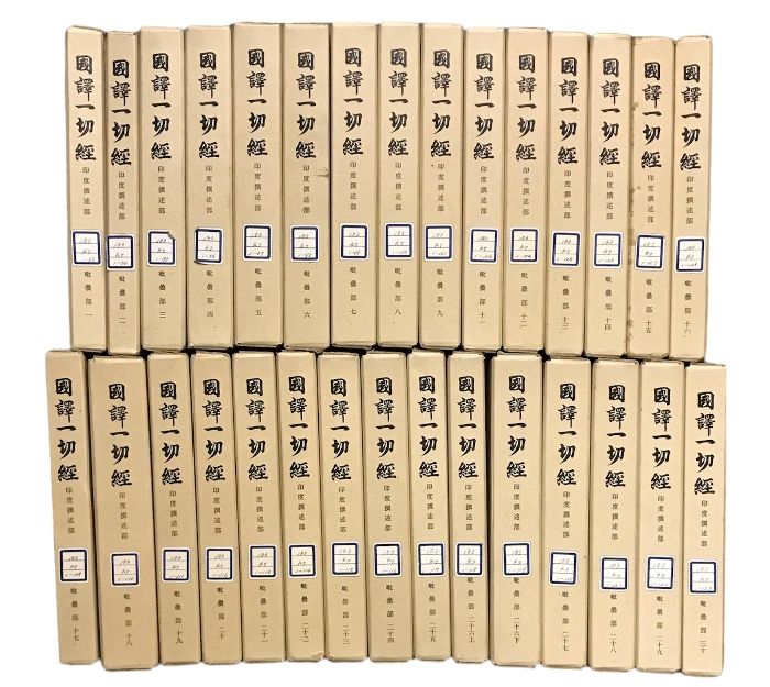国訳一切経 印度撰述部 毘曇部 全31冊中30冊 セット 10巻欠 大東