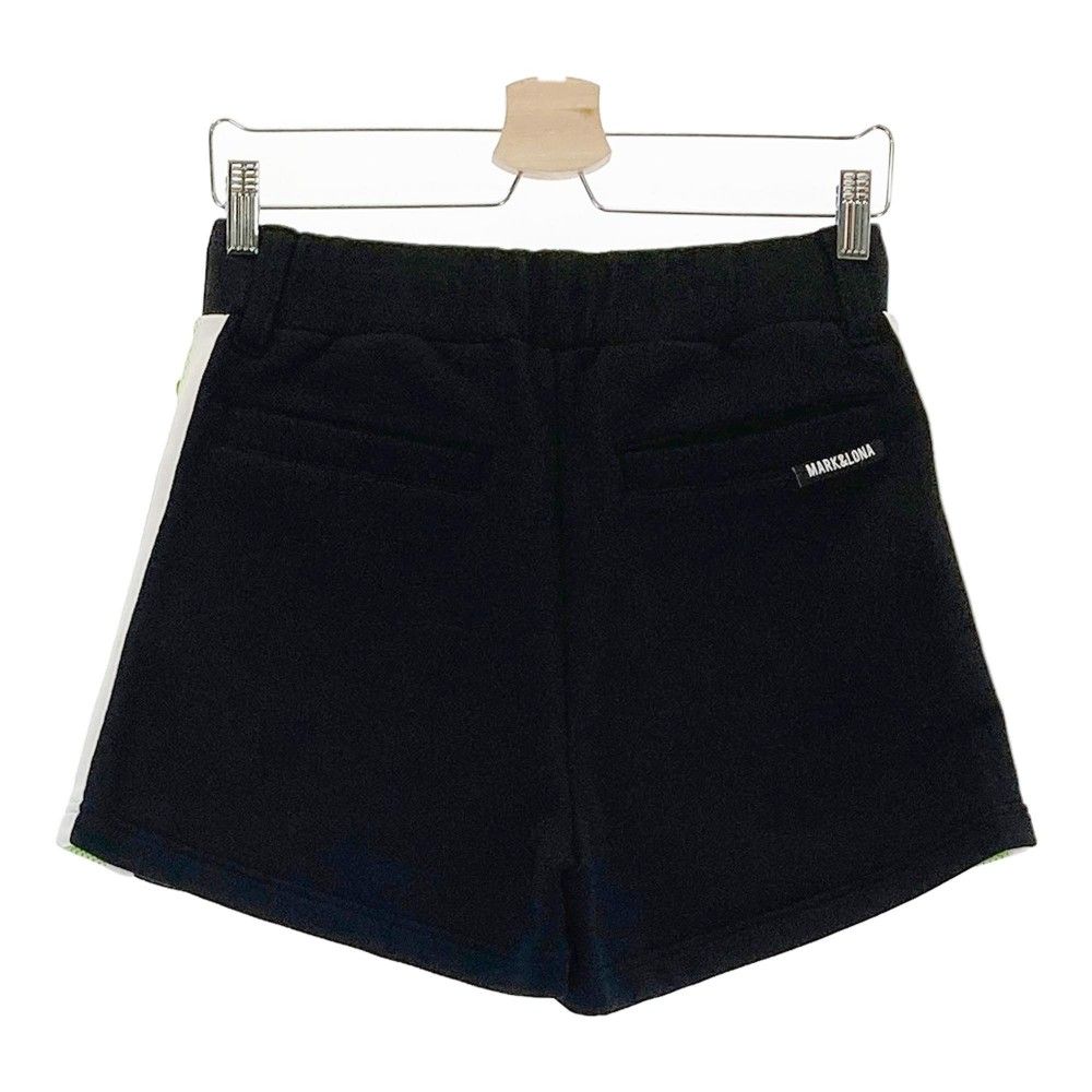 サイズ 38 MARK-LONA マークアンドロナ ショートパンツ サイドライン ブラック系 240101140697 ゴルフウェア レディース ストスト