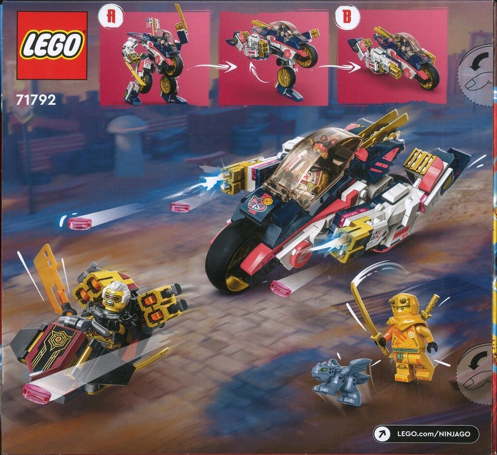 ご確認用 シナリー R2 O9 C3 LEGO 71792 Ninjago Dragons Rising Sora's