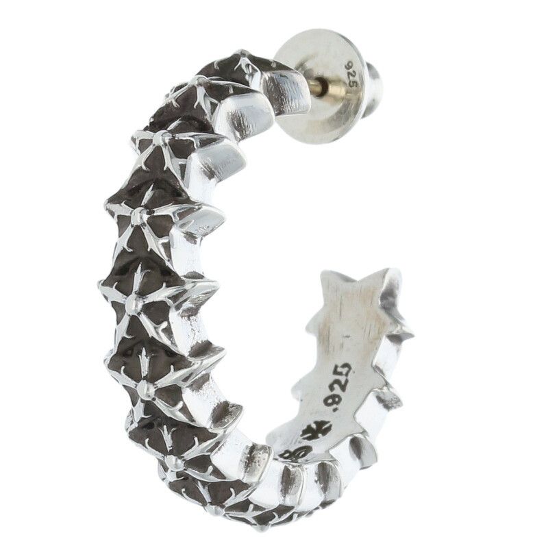 Chrome Hearts クロムハーツ メンズシルバーピアス EARRING HOOP