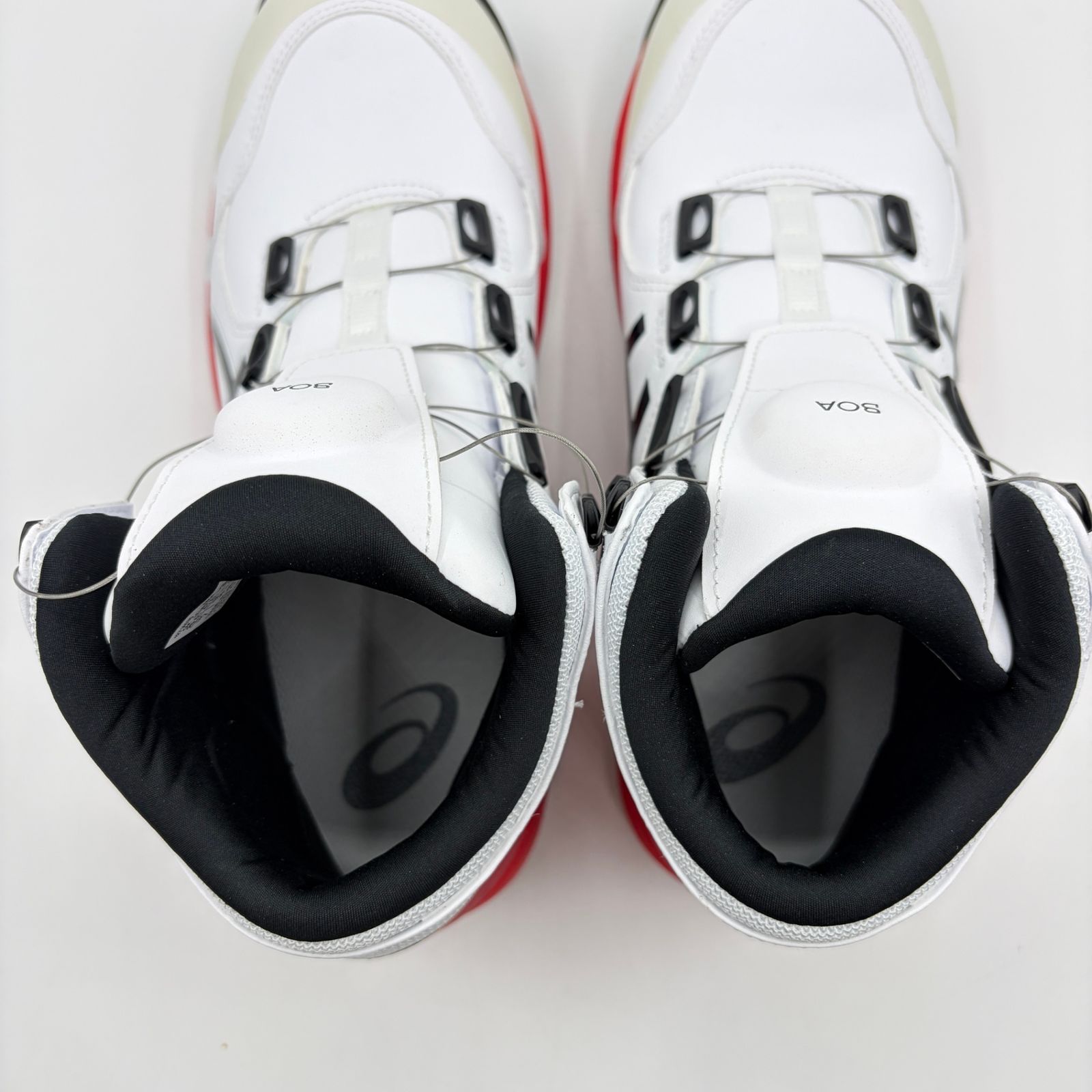 アシックス ウィンジョブ 安全靴 CP 304 BOA 25.5 cm ホワイト×ブラック asics リサイクルマー