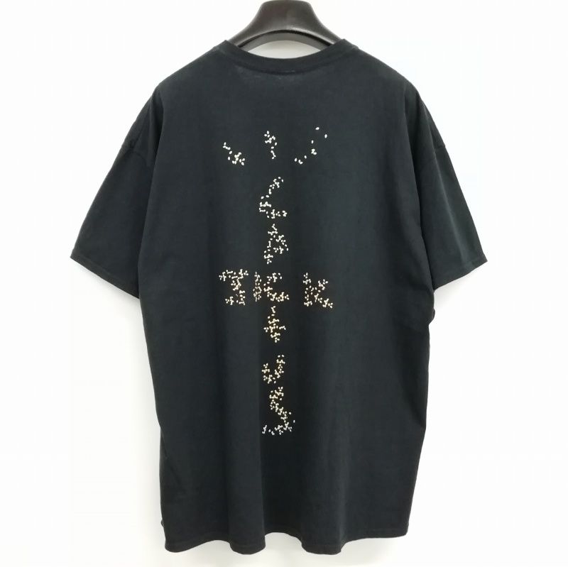 カクタスジャック トラヴィススコット Cactus Jack Travis Scott × マクドナルド McDonalds コラボ Tシャツ XL  ブラック