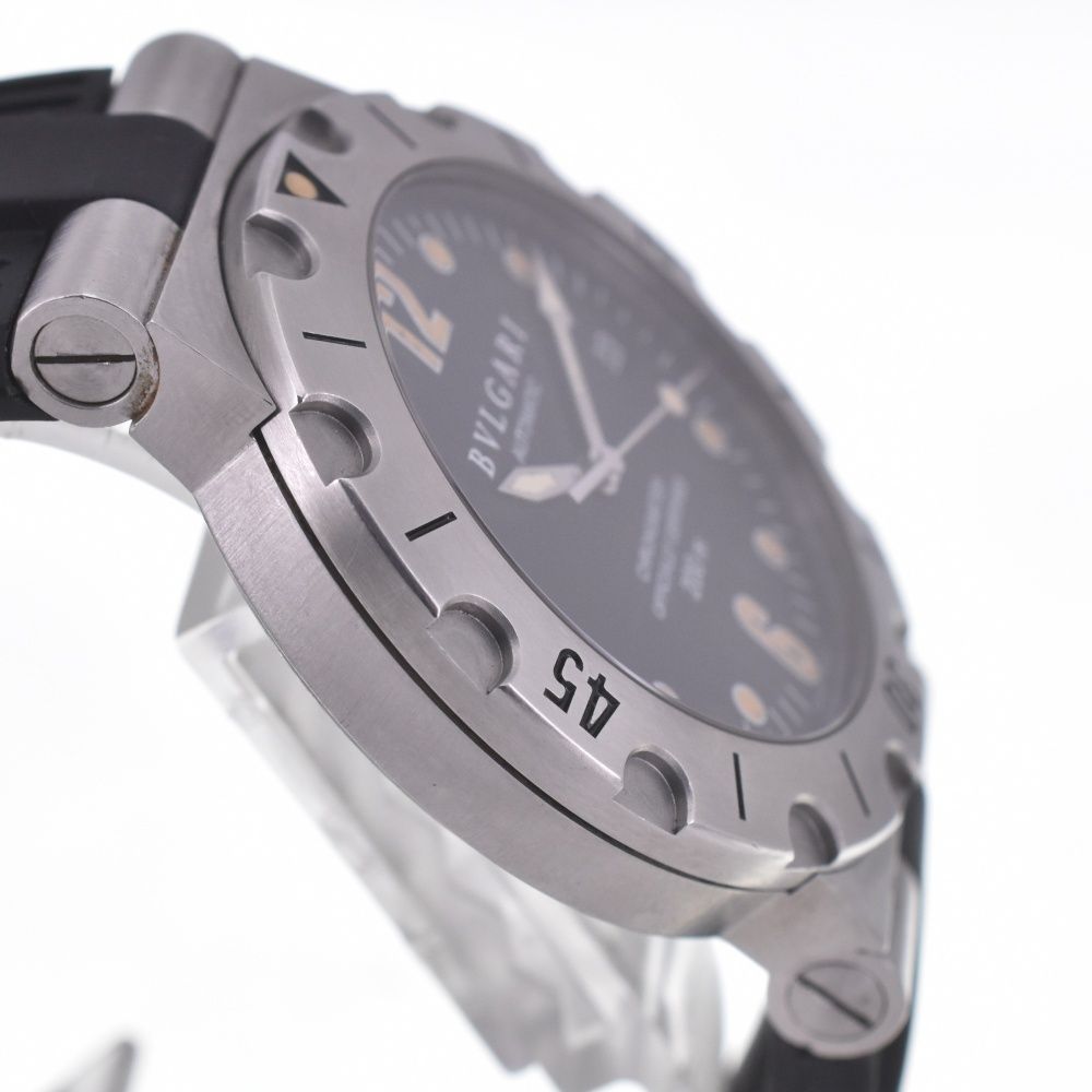 みーページ ブルガリ BVLGARI SD38S ディアゴノ スクーバ デイト 自動巻き メンズ
