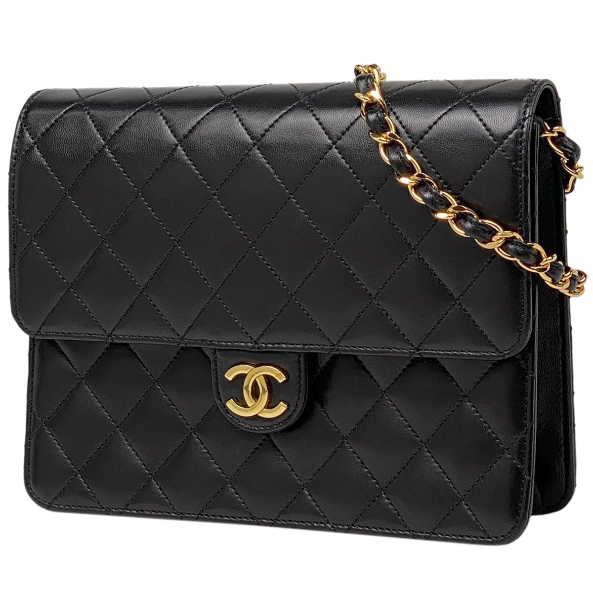 シャネル CHANEL マトラッセ シングルフラップ チェーン