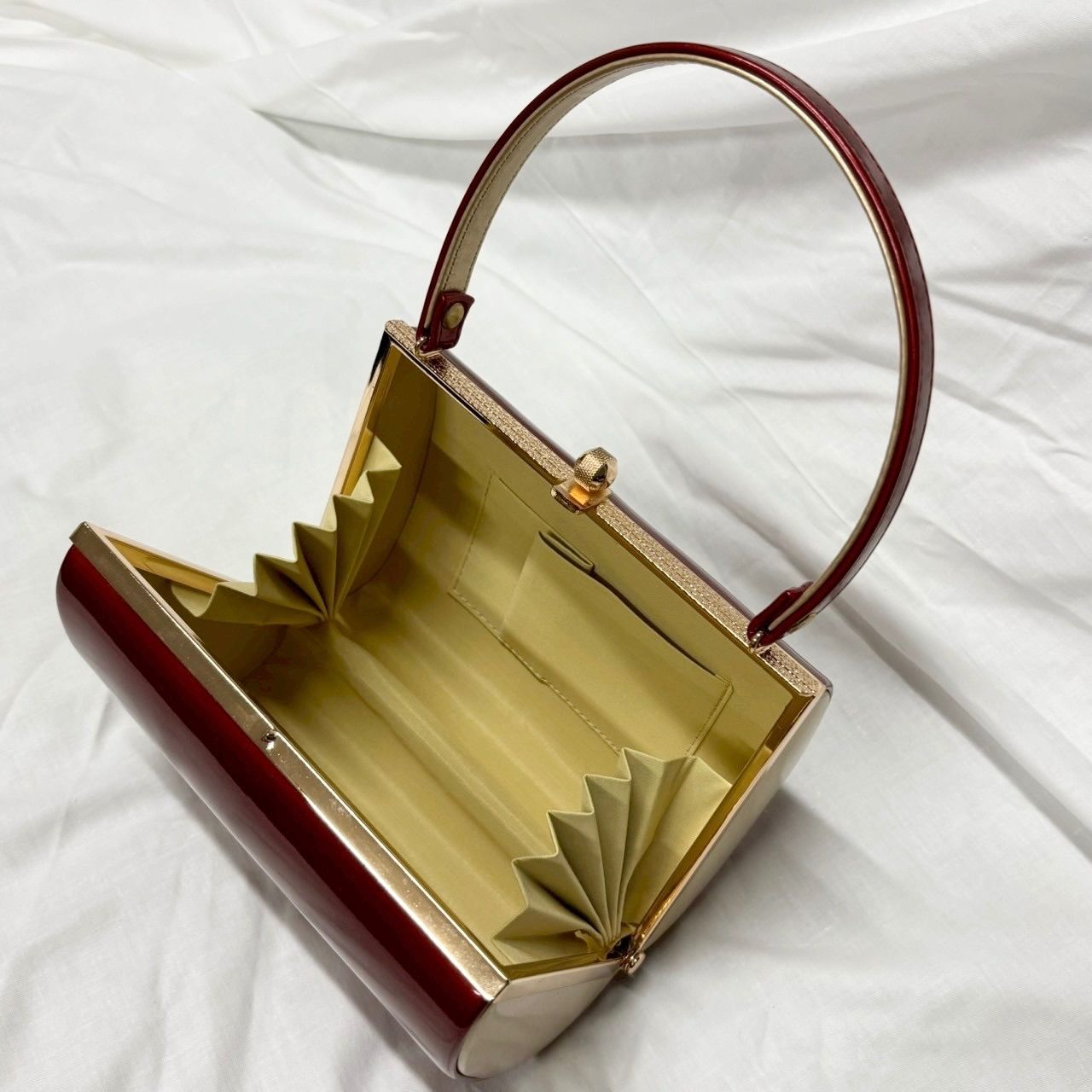 著名配送【未使用品】和装小物 バッグ・草履セット 草履バッグ セット 佐賀錦 銀 シルバー 金 ゴールド