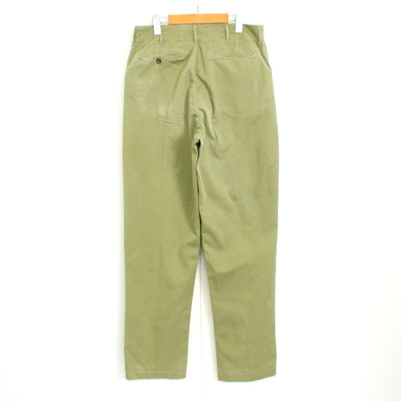 60s vintage ボーイスカウト コットン パンツ メンズ Lサイズ相当 希少