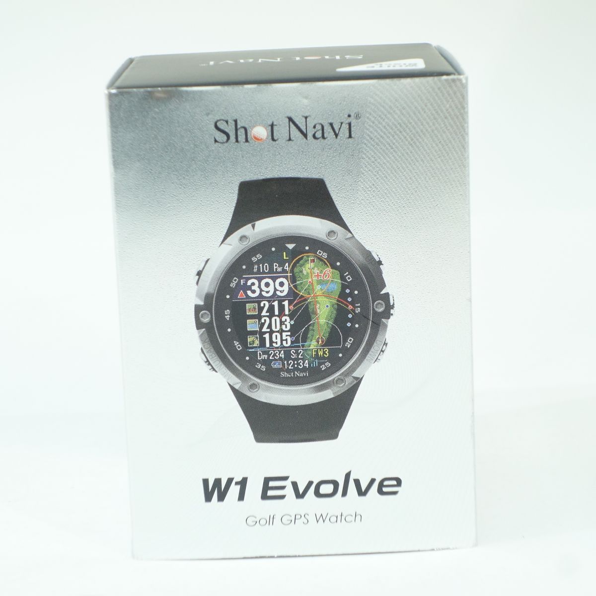 ショットナビ Shot Navi W1 Evolve ゴルフナビ 中古 箱付き - ラウンド