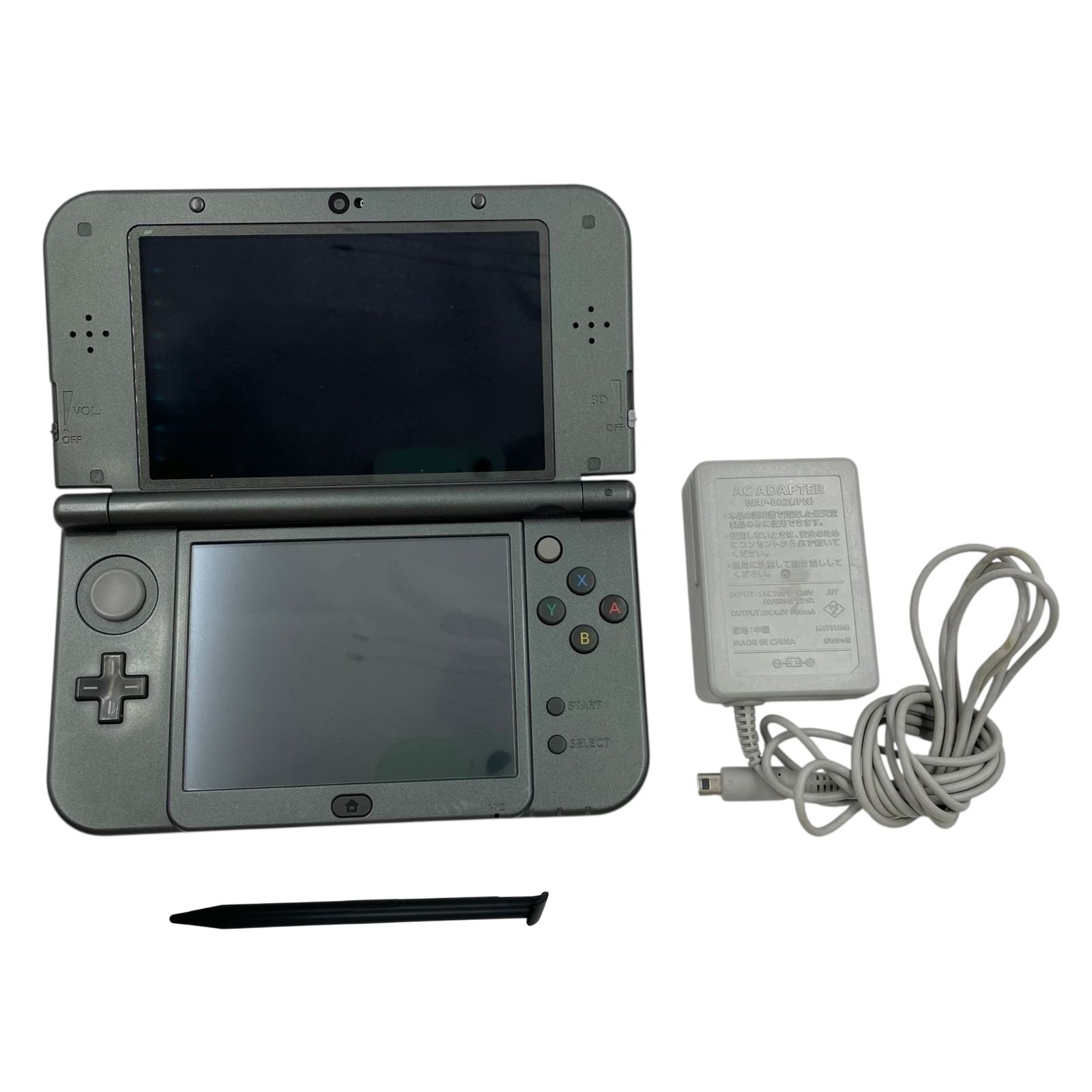 Nintendo Newニンテンドー3DS LL 任天堂 ゲーム機 メタリックブラック 黒 RED-001 3Dスクリーン 大型画面 タッチペン RED-001