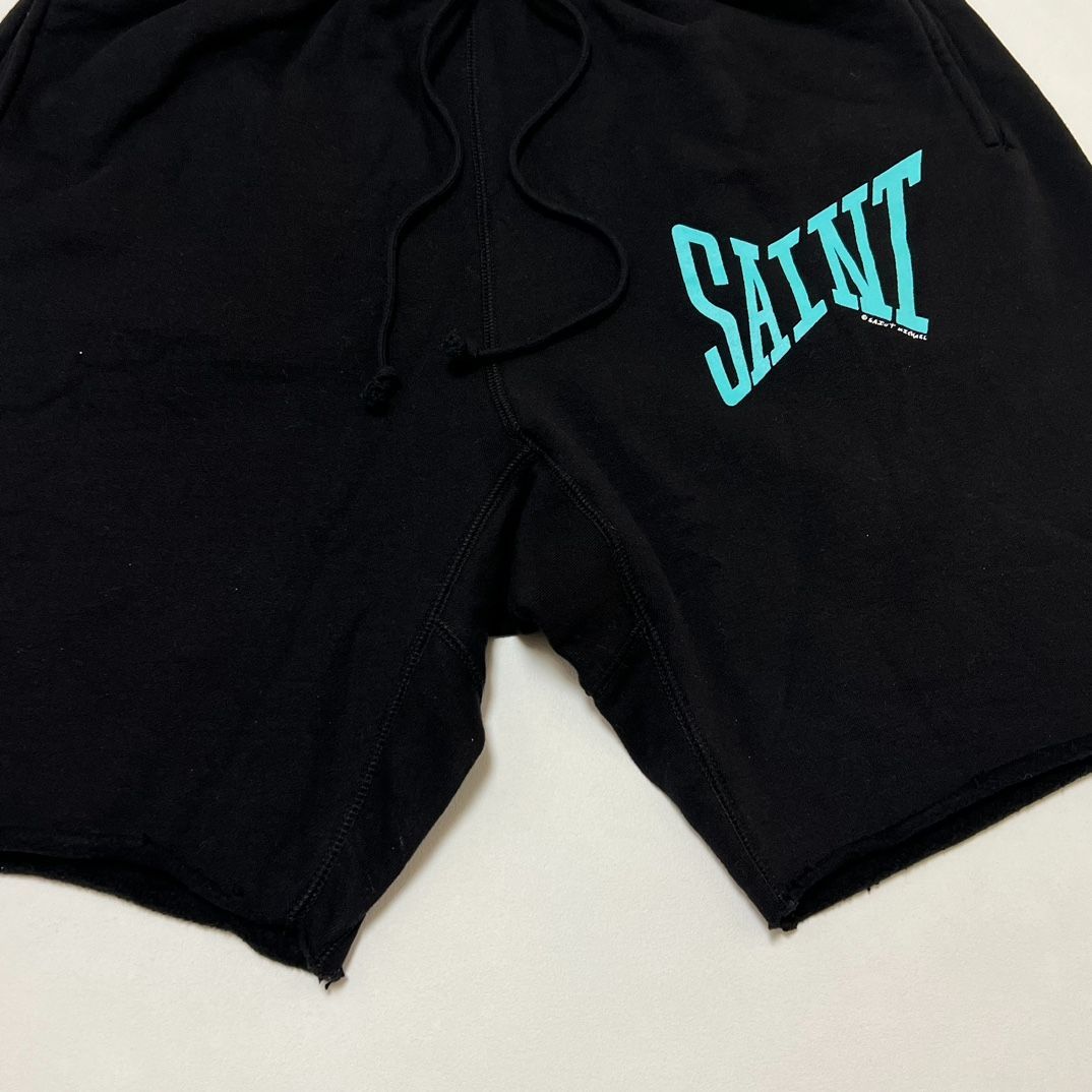 SAINT Mxxxxxx 23SS SAINT SWEATER SHORTS BALCK/BLUE - メルカリ