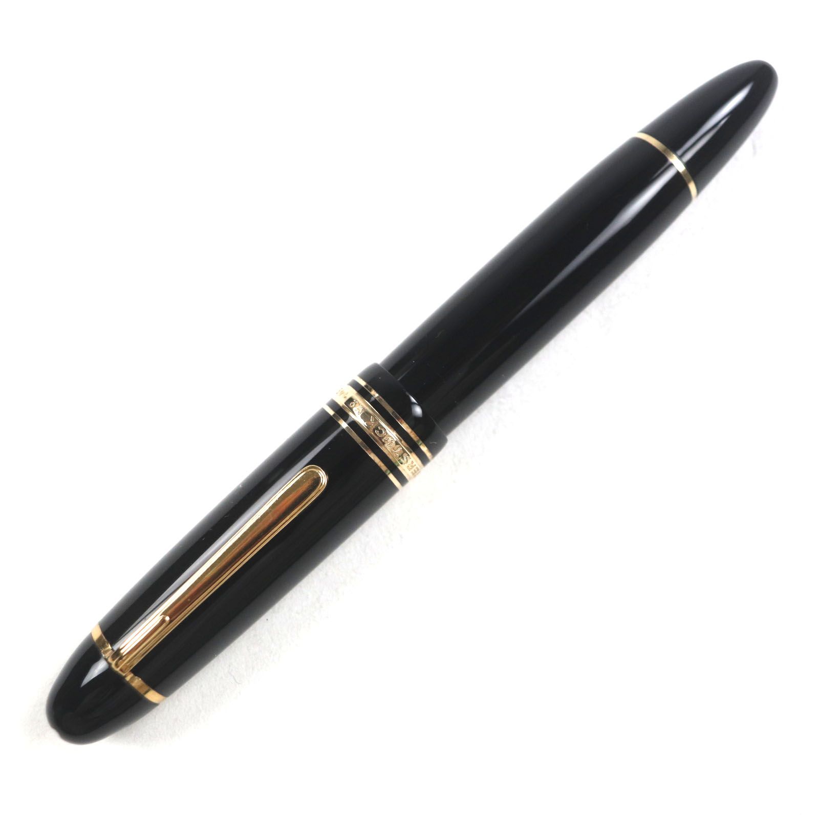 MONTBLANC モンブラン マイスターシュテュック 149 ペン先18K EFニブ 万年筆 ブラック ゴールド ケース付き ドイツ製 メンズ WWW_SKLAD-KIRPICHA_RU