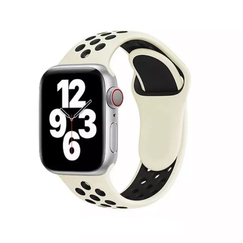 即日発送 Apple Watch バンド アップルウォッチ 38㎜ ホワイト kids