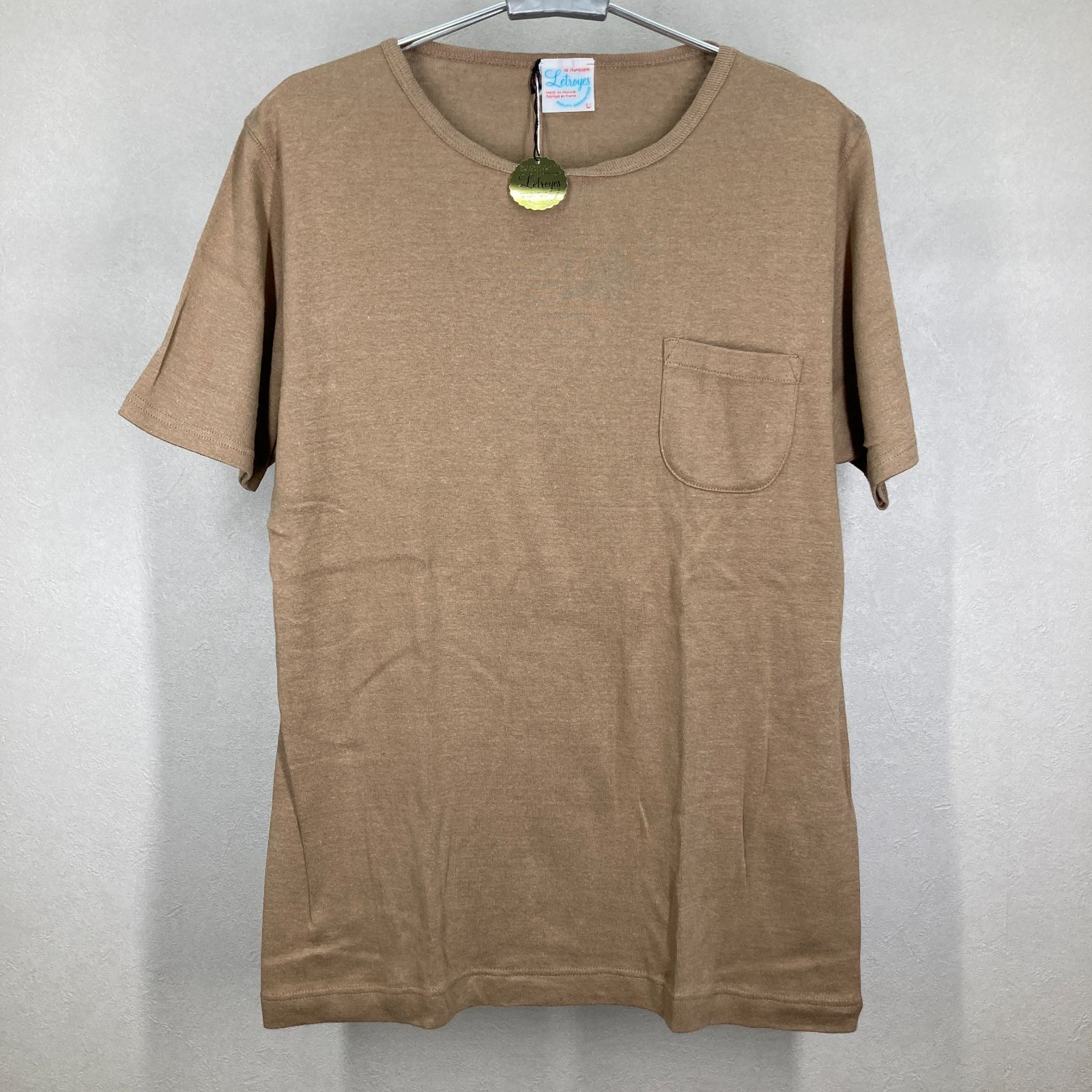 Letroyes ルトロワ コットンニットTシャツ フランス製 カットソー Letroyes NEW THOMAS SHORT コットン ニットTシャツ | DUE blog