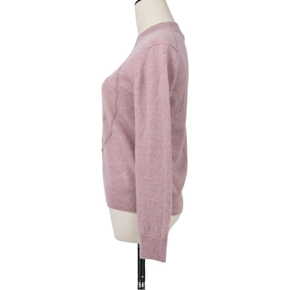 美品 25SS HERMES エルメス Hリフト クルーネック カシミア100