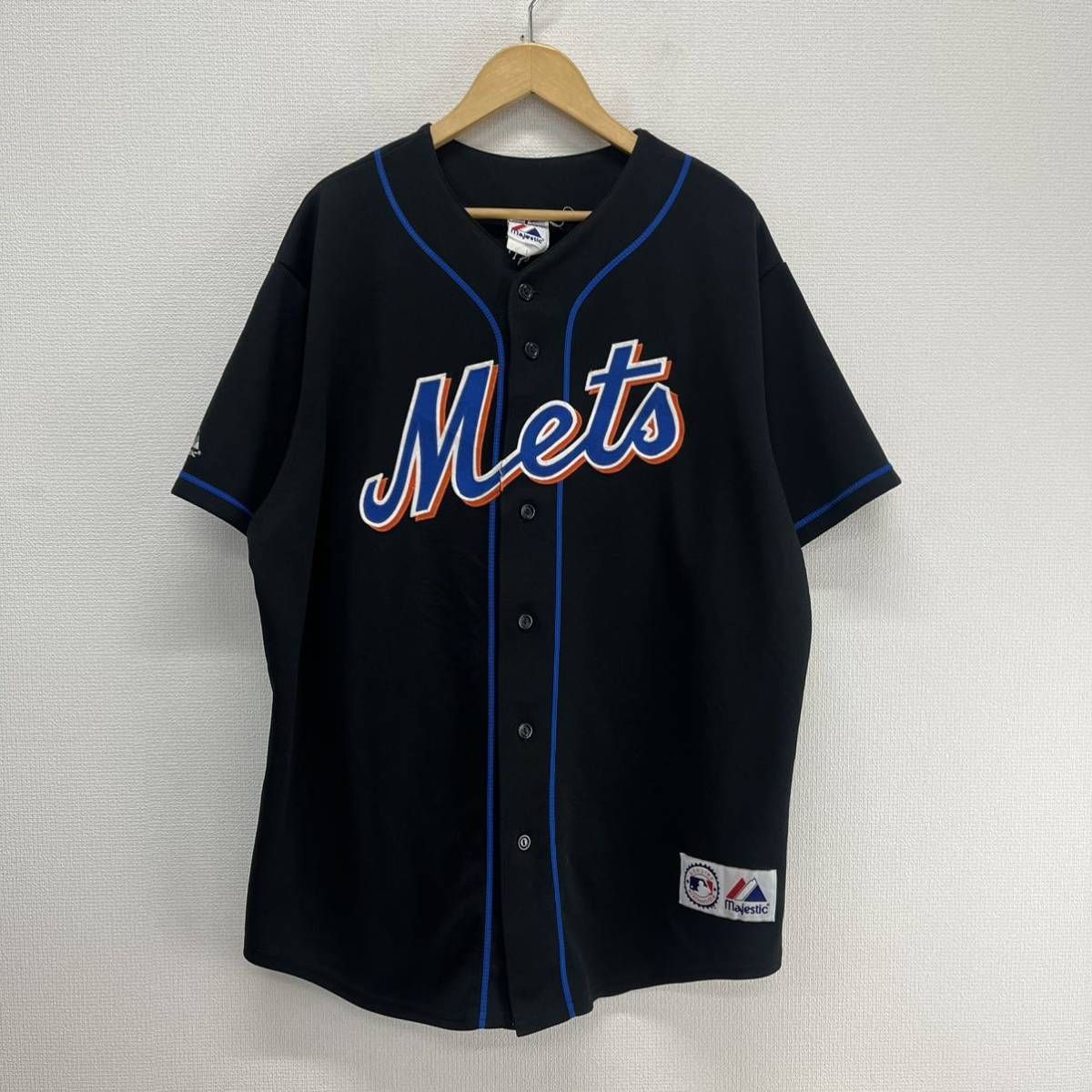 Majestic マジェスティック 90s 90年代 NY Mets メッツ ベースボール ...