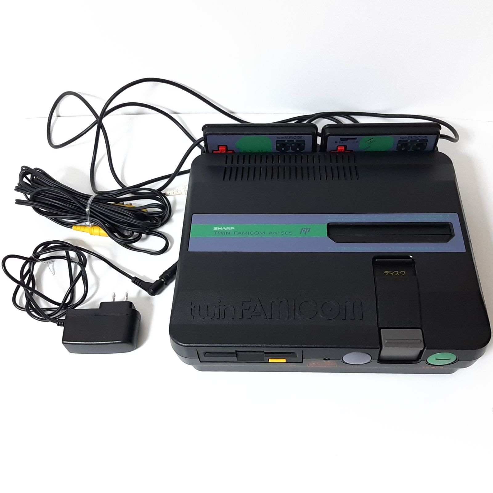 シャープ ツインファミコン 動作品 AN-505BK ディスクシステム - メルカリ