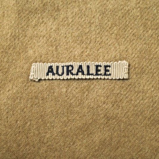 AURALEE オーラリー BABY CAMELHAIR WIDE STOLE ベビーキャメル