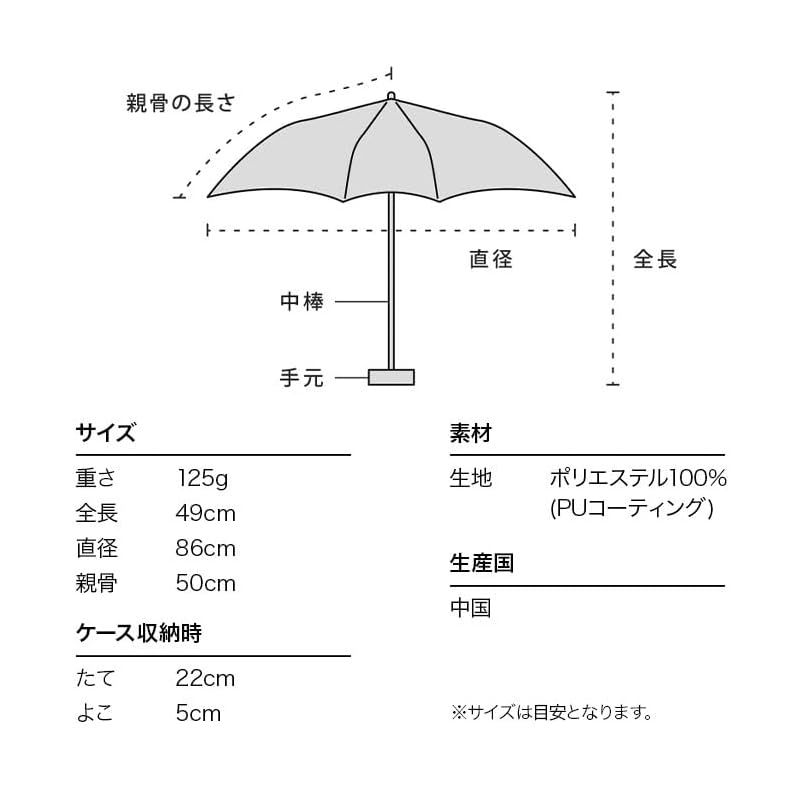 【2024】Wpc. 日傘 折りたたみ傘 沖昌之&times;Wpc. 遮光軽量アンブレにゃん ネイビー《遮光率100%・UVカット率100％・UPF50＋・晴雨兼用》親骨50cm レディース 軽い スリム 猫 可愛い 801-OM004-102 1