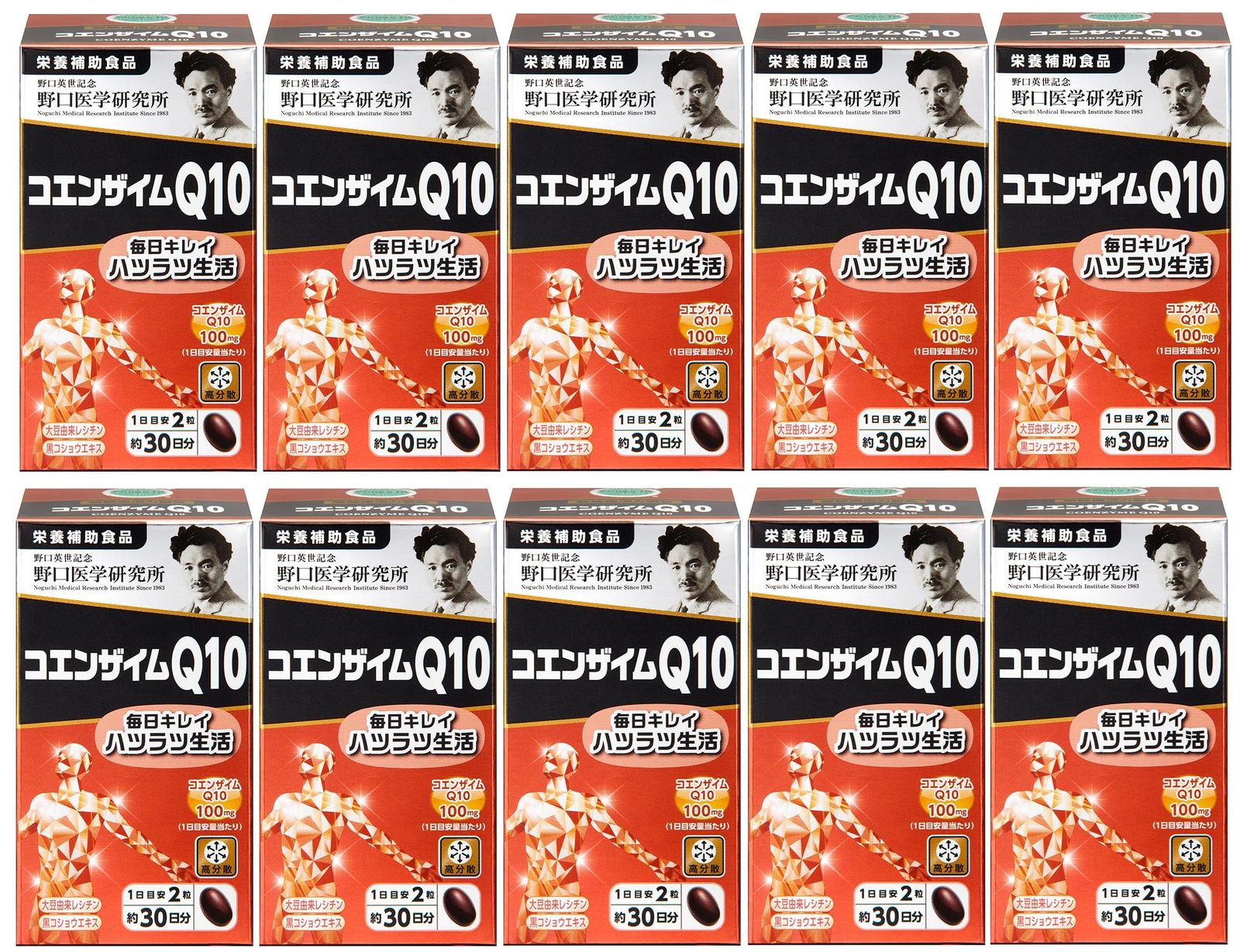 野口医学研究所 コエンザイムQ10 6本セット 悔し