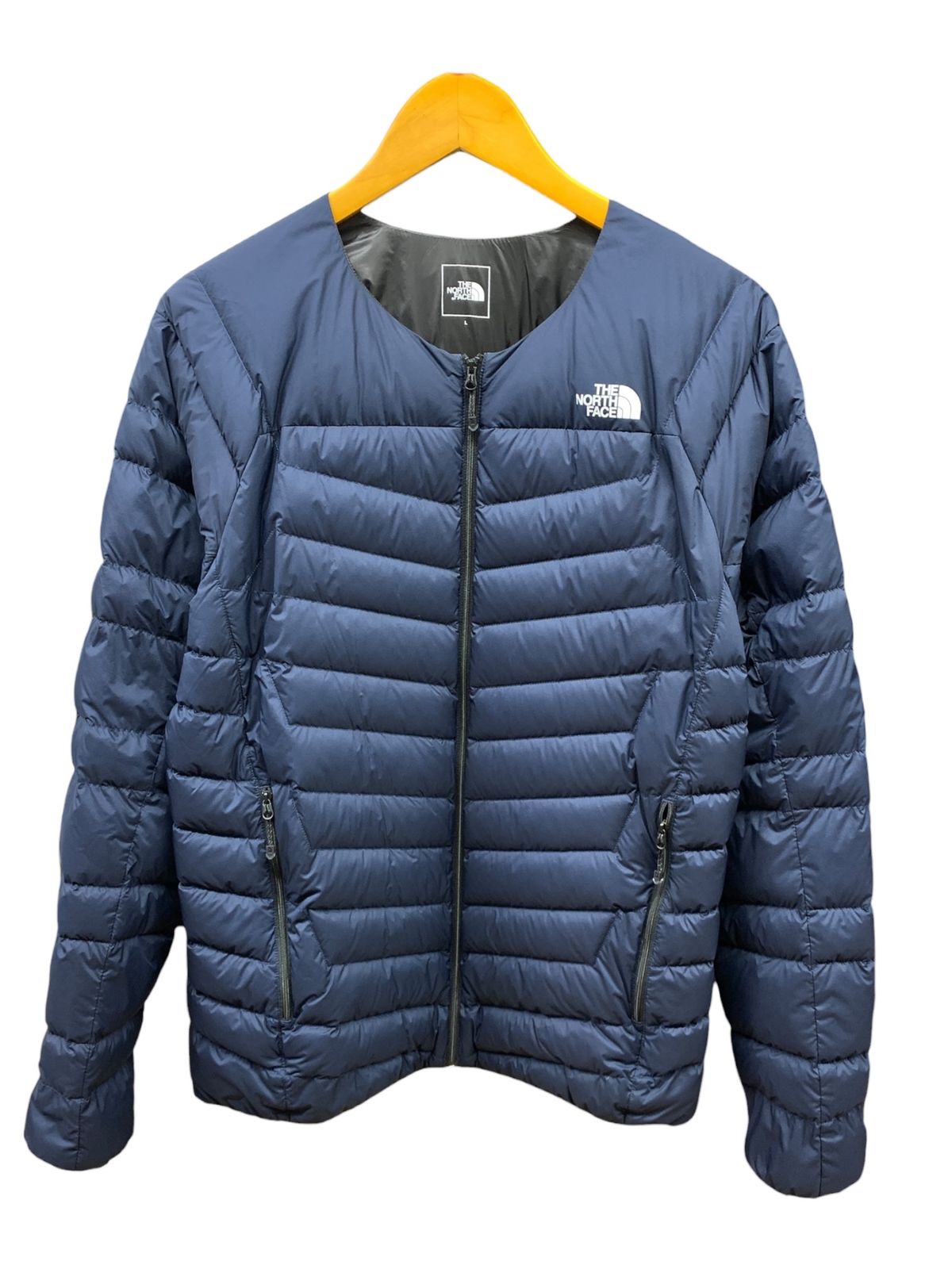 THE NORTH FACE (ザノースフェイス) サンダーラウンドネック ダウンジャケット NY82313 L アーバンネイビー メンズ/025 -  メルカリ