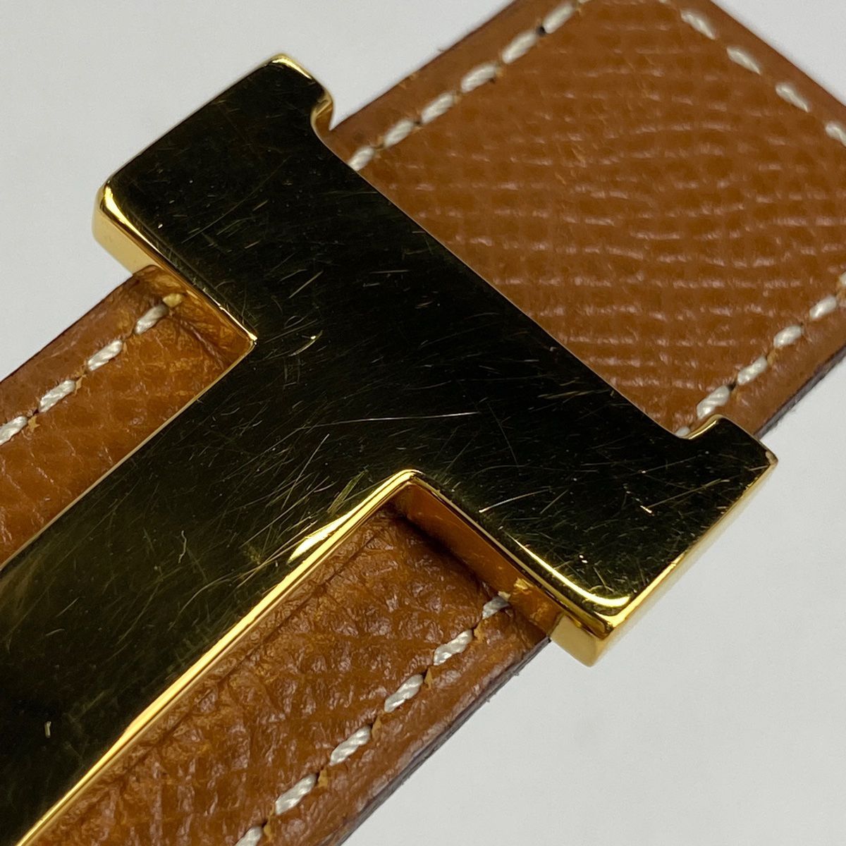 HERMES エルメス コンスタンスHベルト ◯Y刻印 1995 レザーベルト