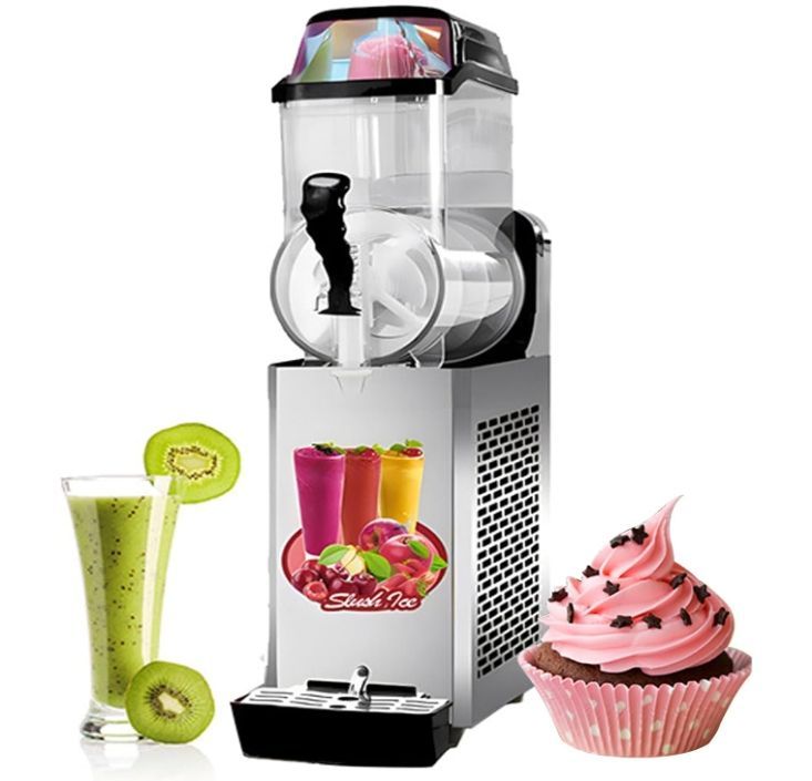 フローズンマシーン、スラッシュマシン Amazon.co.jp: elesnmb フローズンマシン 4Lx2タンク 急速冷凍