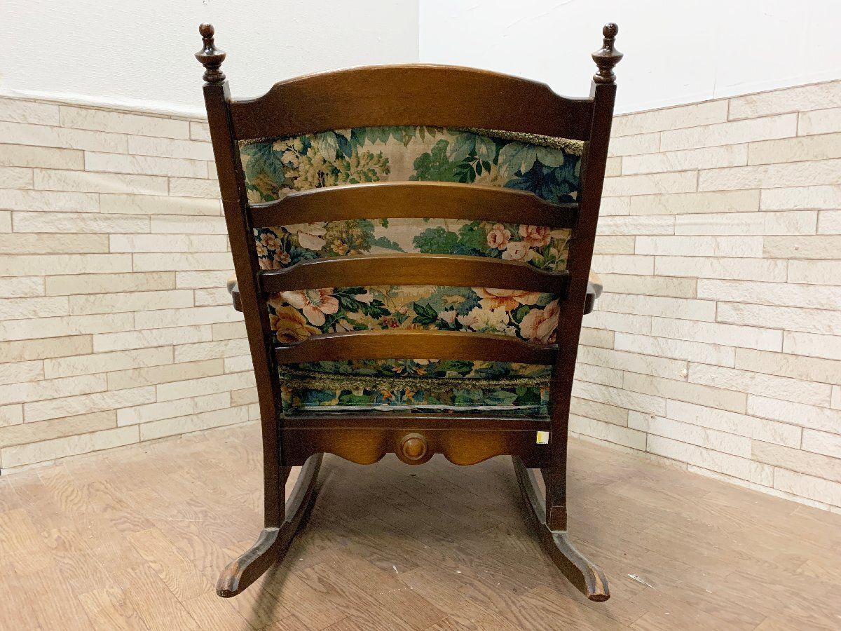 ◇飛騨産業 キツツキ ロッキングチェア 椅子 アームチェア 一人掛け