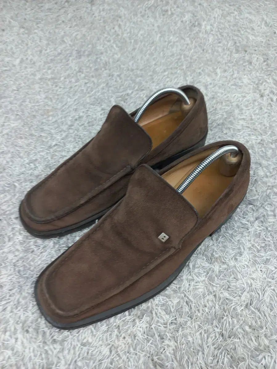 BALLY バリー スエード ローファー 靴 EU7 5E 260 265