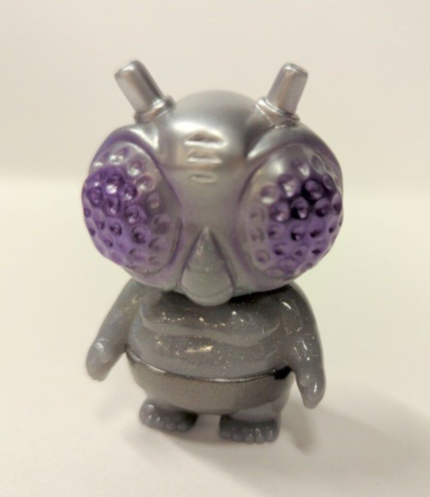 ゴッコ堂 REALHEAD コバエもん グレーラメ成形 リアルヘッド