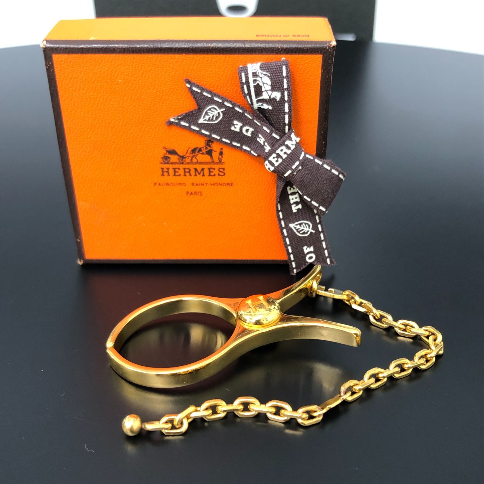 HERMES エルメス フィルー グローブホルダー 手袋ホルダー