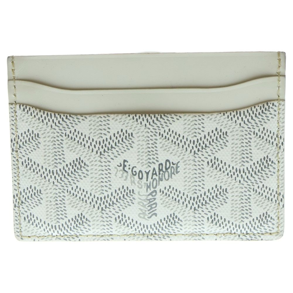 GOYARD ゴヤール サン シュルピス カードケース ホワイト