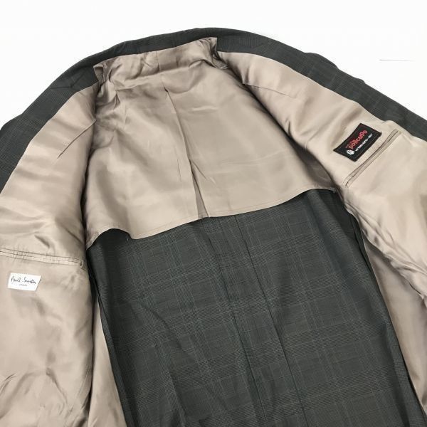 メンズM|グレー|チェック柄 背抜き|春夏◆XBF700<sale>