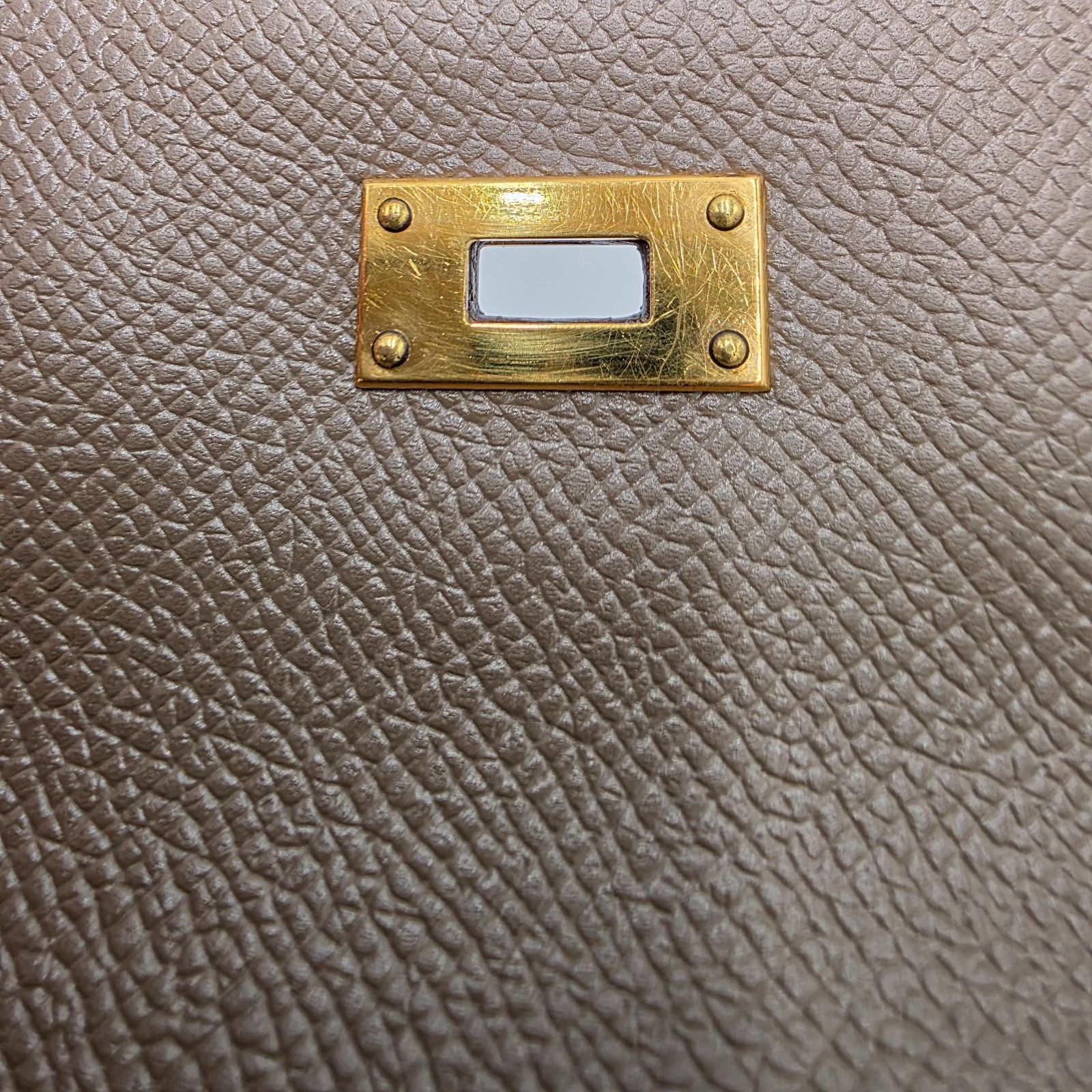 HERMES エルメス ケリーウォレット ロング エトゥープ エプソン