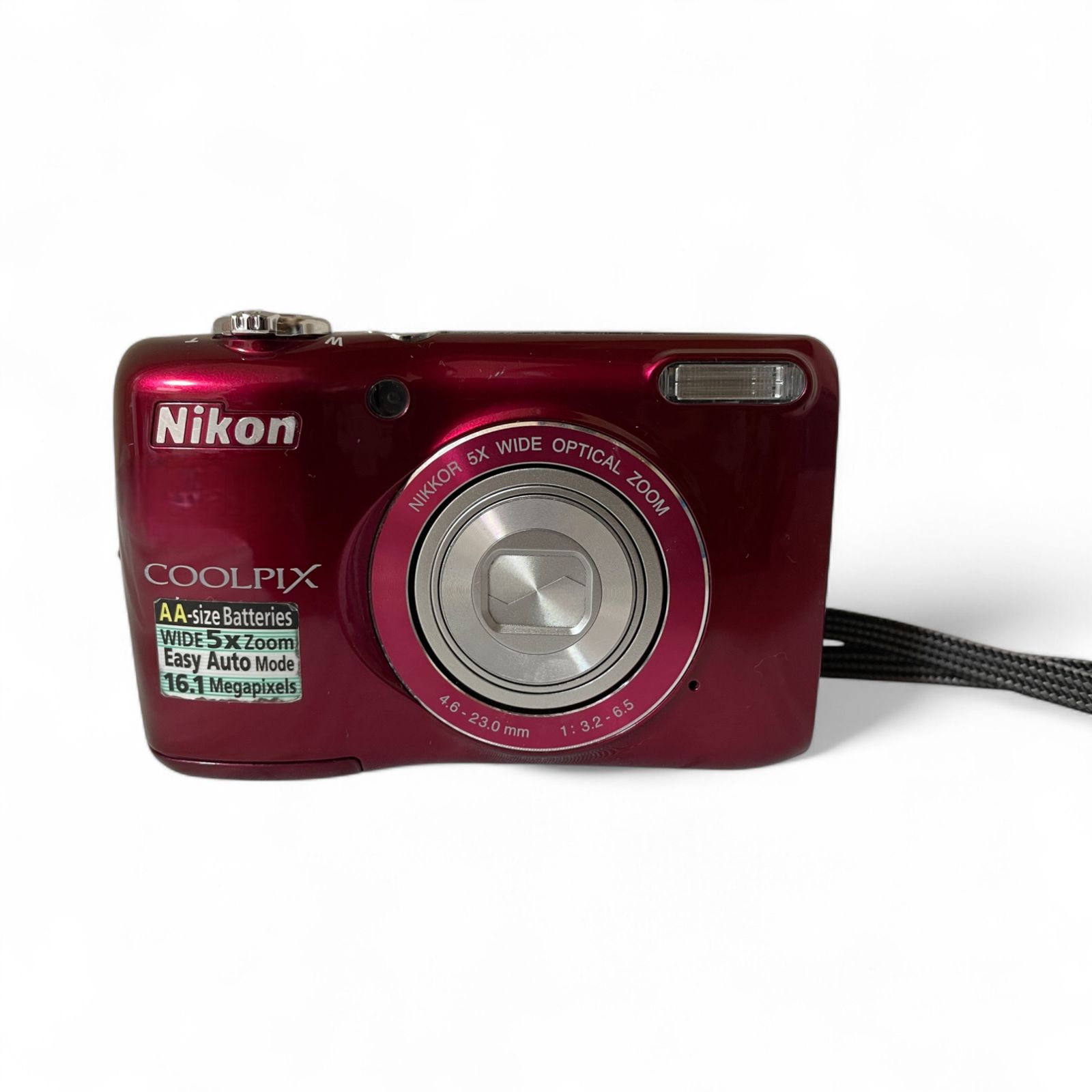 △ ニコン Nikon デジタルカメラ COOLPIX L26RD レッド 720-2425
