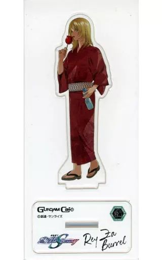 アクリルスタンド アクリルパネル レイ ザ バレル MODEL SHEET AS 夏祭りVer. アクリルスタンド ガンダムSEED DESTINY ガンダムカフェ 夏祭り2021グッズ