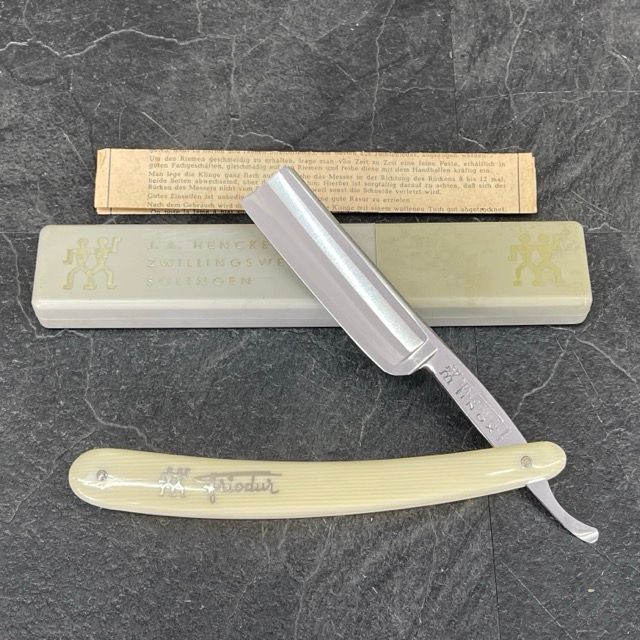 西洋剃刀 【未使用保管品】 J.A HENCKELS SOLINGEN ヘンケル