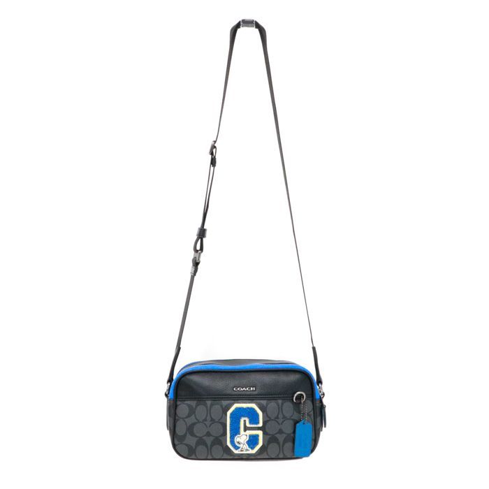 コーチ (C4027)グラハム クロスボディ スヌーピー ショルダーバッグ  