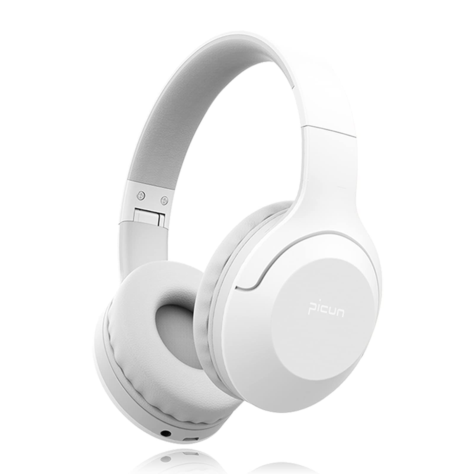 ワイヤレスヘッドホン Bluetooth Bautylee 5.3 オーバーイヤーヘッドホン/HiFi ステレオ重低音/遅延なし/密閉型/軽量/折り畳み可能/内蔵マイク付き/無線 3.5mm AUX有線両用/最大46時間連続再生/日本語